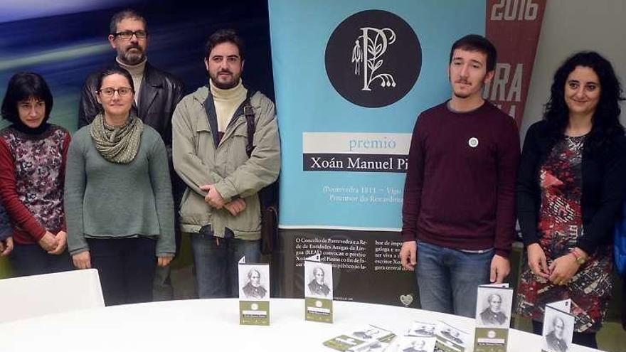 Presentación del Premio Xoán Manuel Pintos.  // Rafa Vázquez