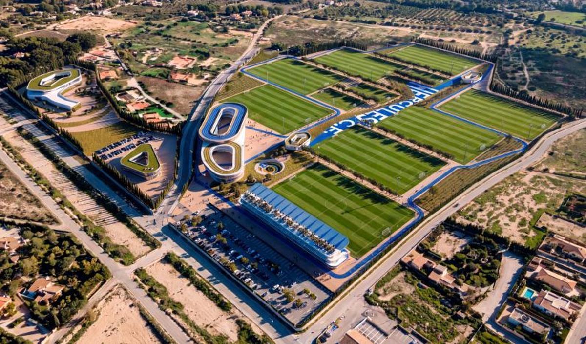 Las imágenes del anteproyecto de la nueva Ciudad Deportiva del Hércules CF