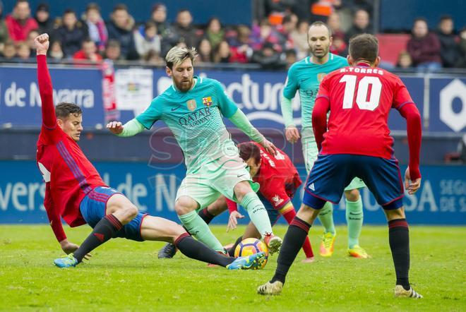 Osasuna, 0 - FC Barcelona, 3