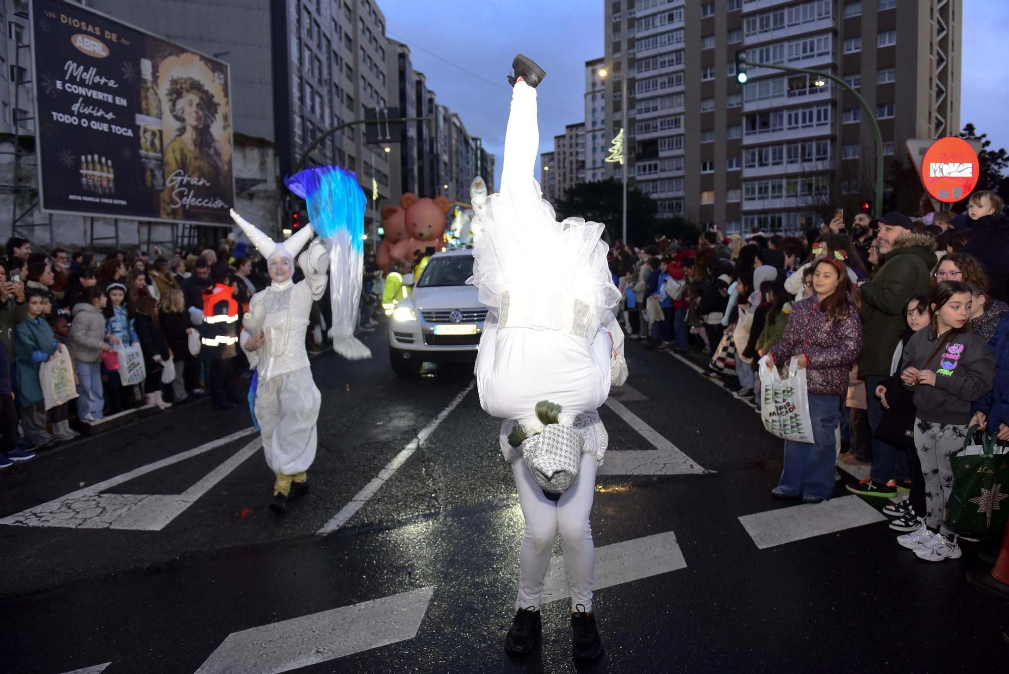 La llegada de los Reyes Magos a María Pita