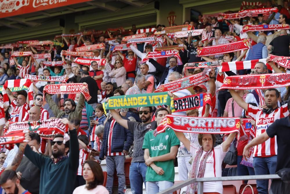 El Sporting 1 Alcorcón 3 en imágenes