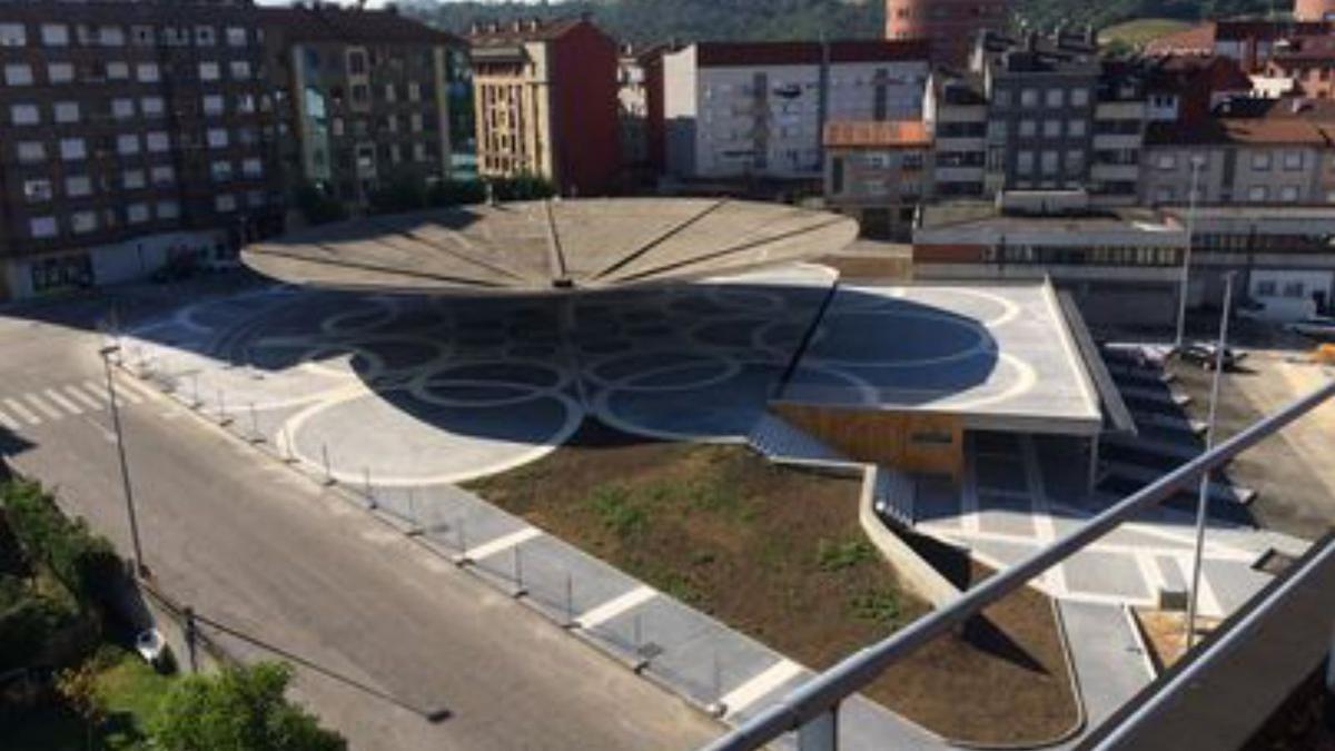 Triunfo de la plaza del Paraguas de Siero