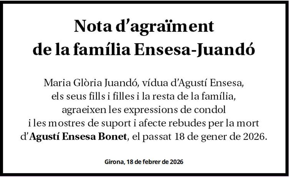 Nota d'agraïment