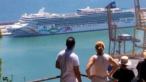 Un crucero en Barcelona.