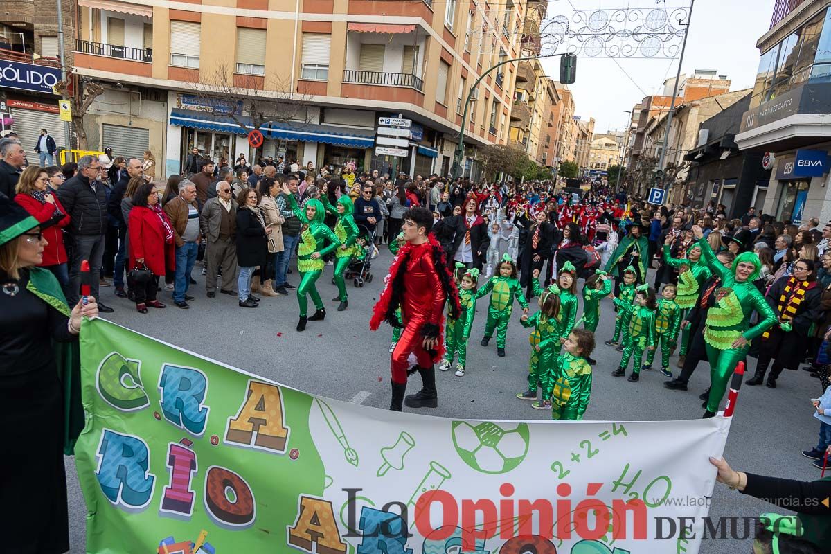 Los niños toman las calles de Cehegín en su desfile de Carnaval