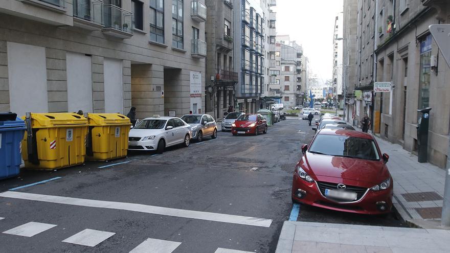 Detenido en Vigo por embestir con su moto a un familiar