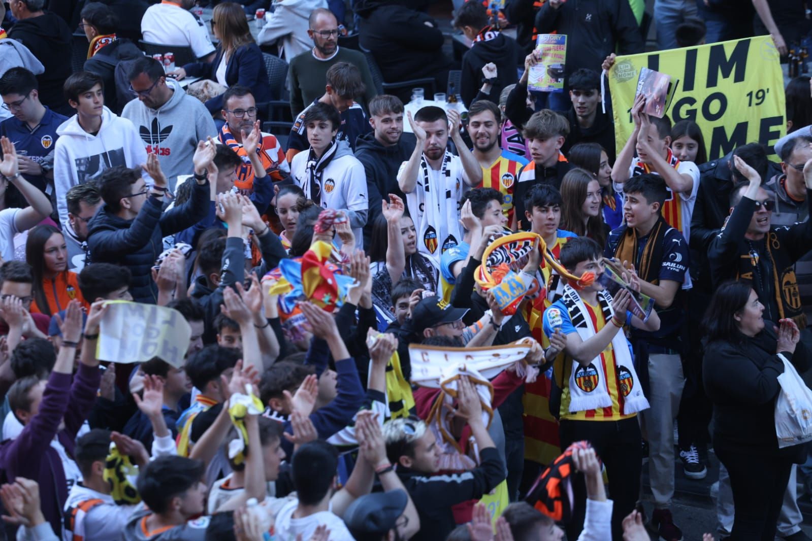 Manifestación en Mestalla: "Peter Lim, ni olvido ni perdón"