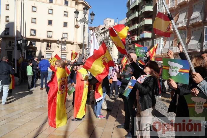 Concentración 'España existe' en Cartagena