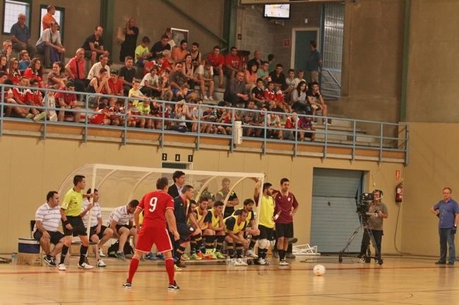 El Catalunya-Hongria de futbol sala al Pujolet