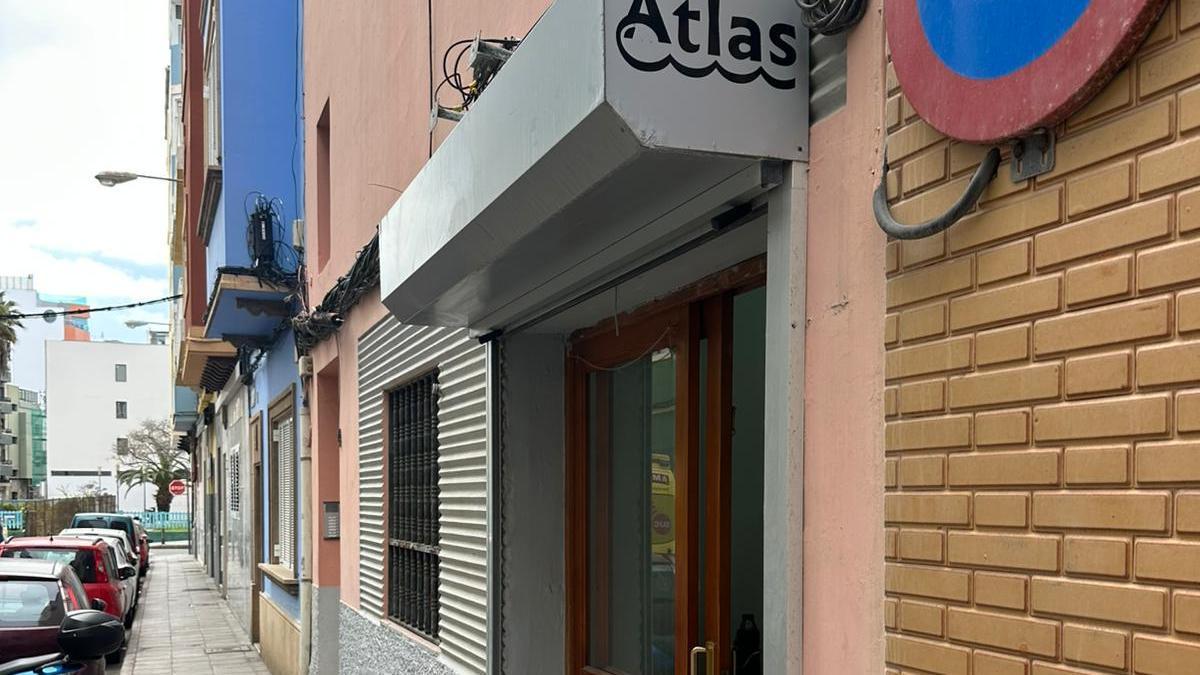 Sede actual de Asociación Atlas tras su cierre en La Isleta en abril de 2025.