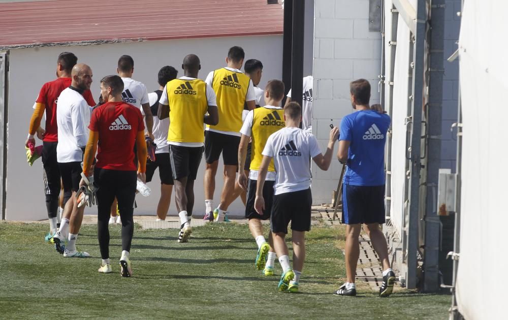 Las mejores imágenes del entrenamiento del Valencia CF