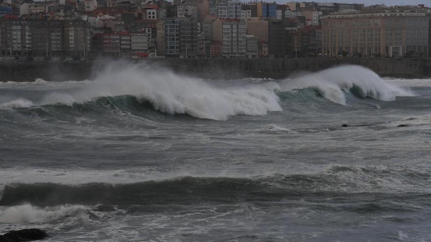 Ocho cancelaciones de vuelos en A Coruña por el temporal &#039;Domingos&#039;