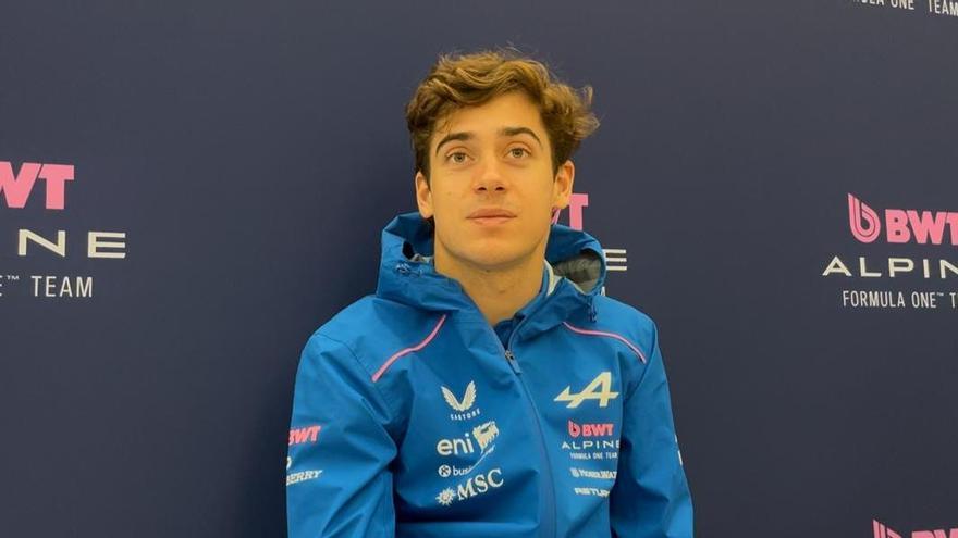 Franco Colapinto: "La F1 es un mundo duro en el que te vas haciendo fuerte y creces de golpe"