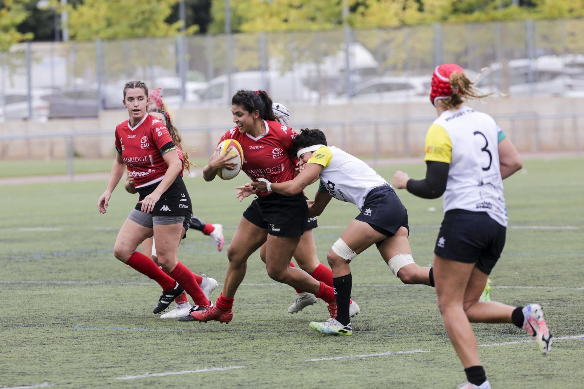 Victoria del Rugby Turia ante CAU Valencia en División de Honor B femenina de rugby