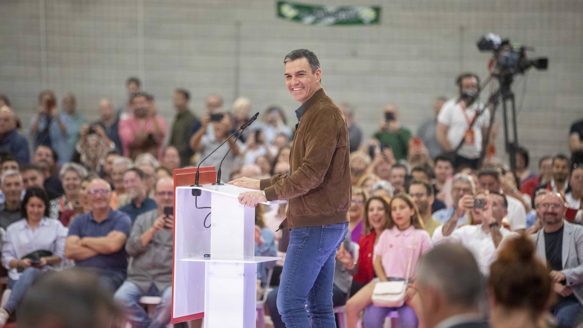 Pedro Sánchez auf Mallorca.