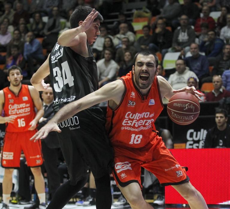 Las mejores imágenes del Valencia Basket - Bilbao Basket