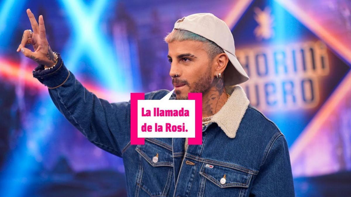 Rauw Alejandro en 'El Hormiguero'