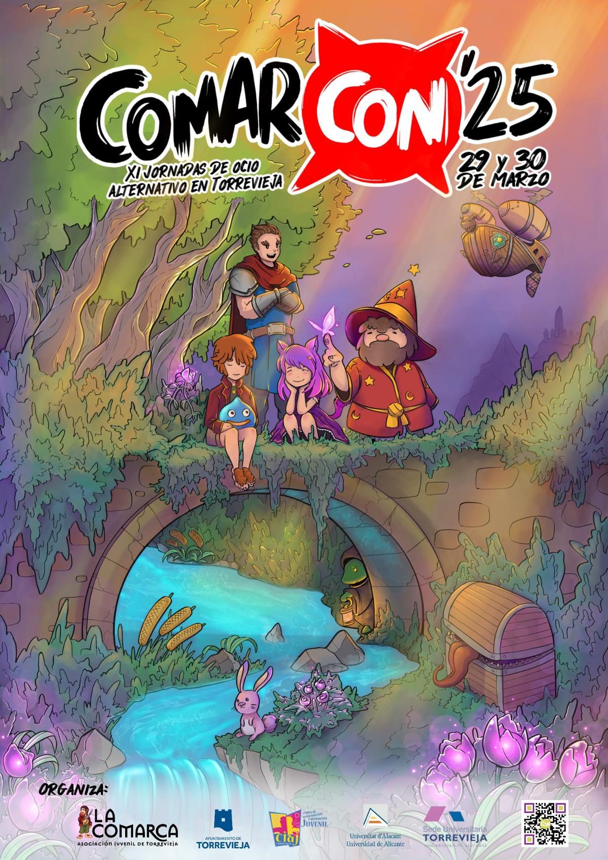 Cartel anunciador de La Comarcón