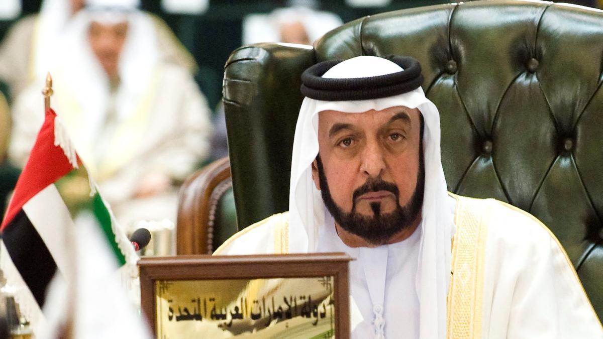El presidente de Emiratos Árabes Unidos, Jalifa bin Zayed Al Nahayan.