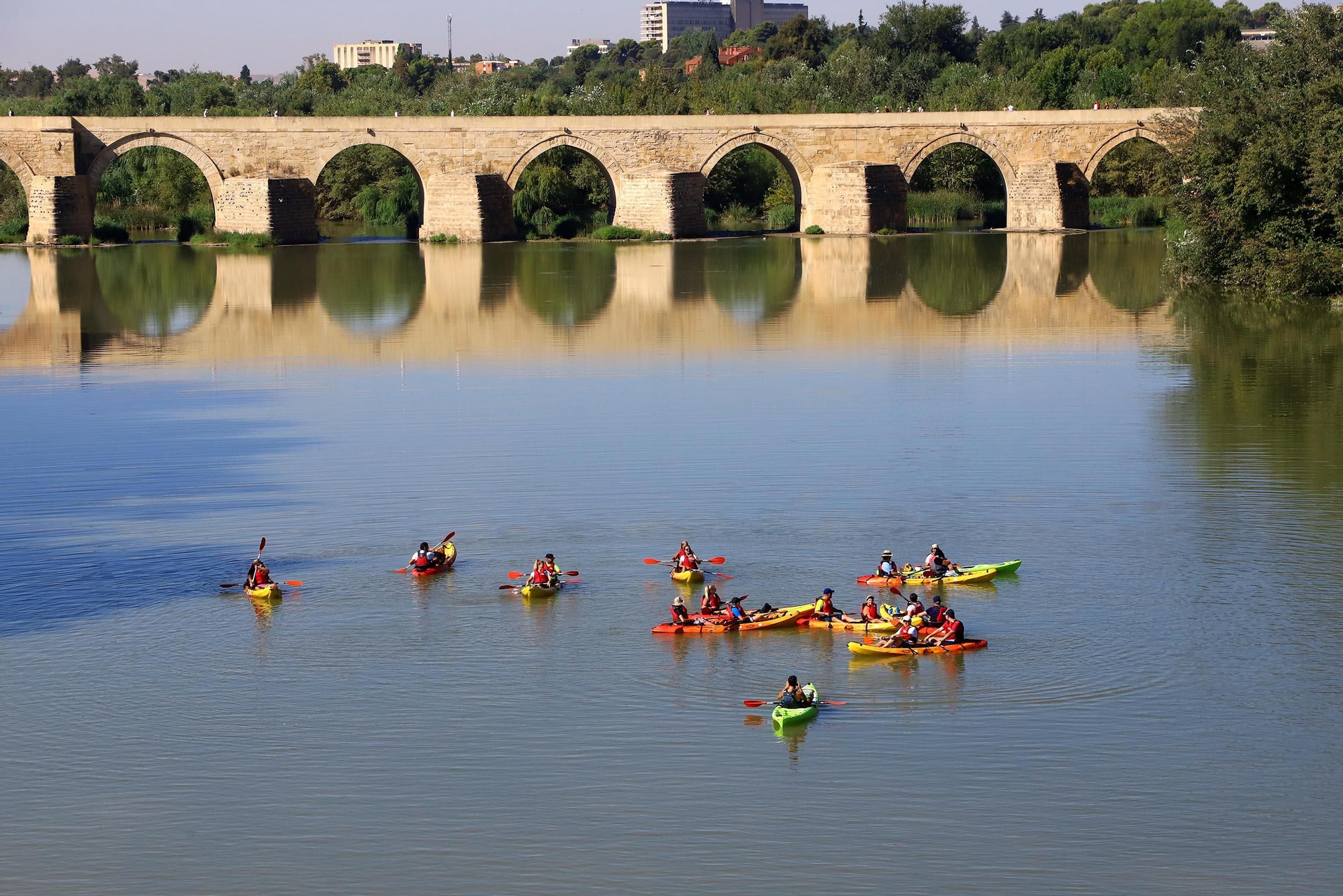 Paseos en kayak por el róio Guadalquivir