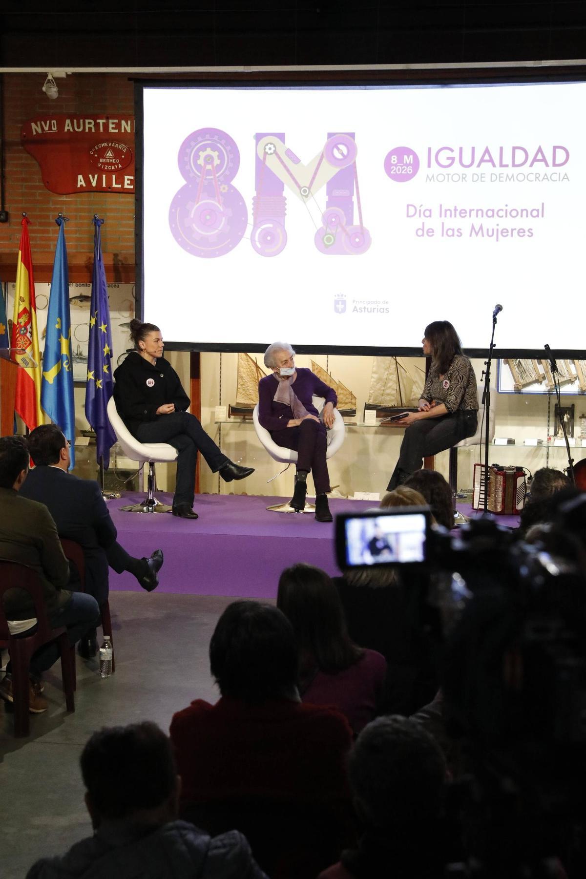 EN IMÁGENES: El acto institucional del 8M Asturias en el Museo Marítimo de Luanco EN IMÁGENES: El acto institucional del 8M Asturias en el Museo Marítimo de Luanco