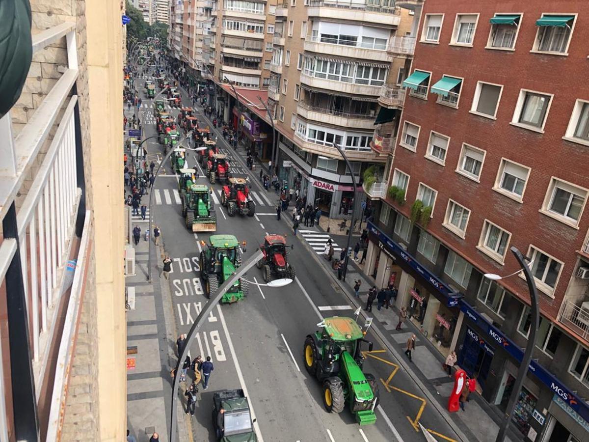Así te hemos contado la manifestación del campo en la Región