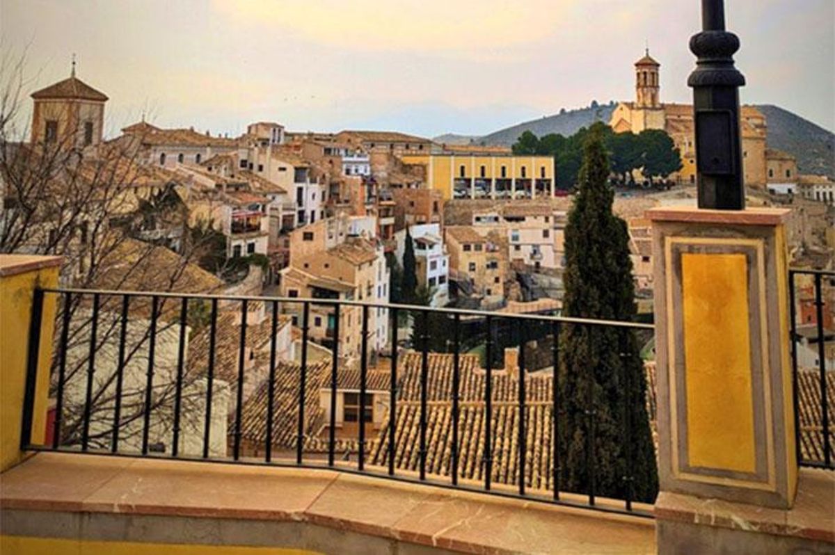 Vistas desde el Paseo de la Conceción, en Cehegín