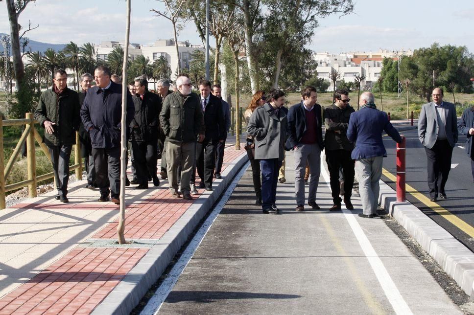 Inauguración del nuevo tramo de la Costera Sur