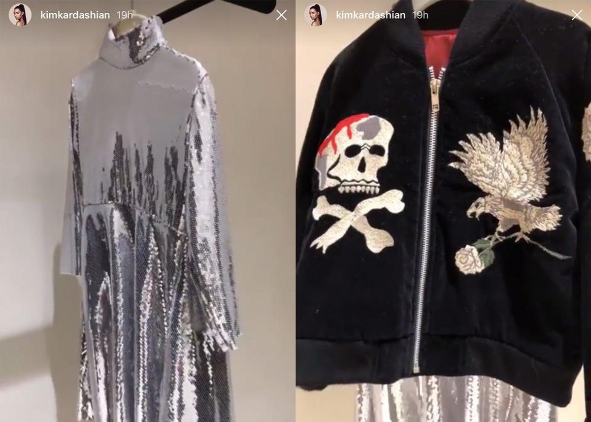 Diseños de la colección de Kim Kardashian para niños