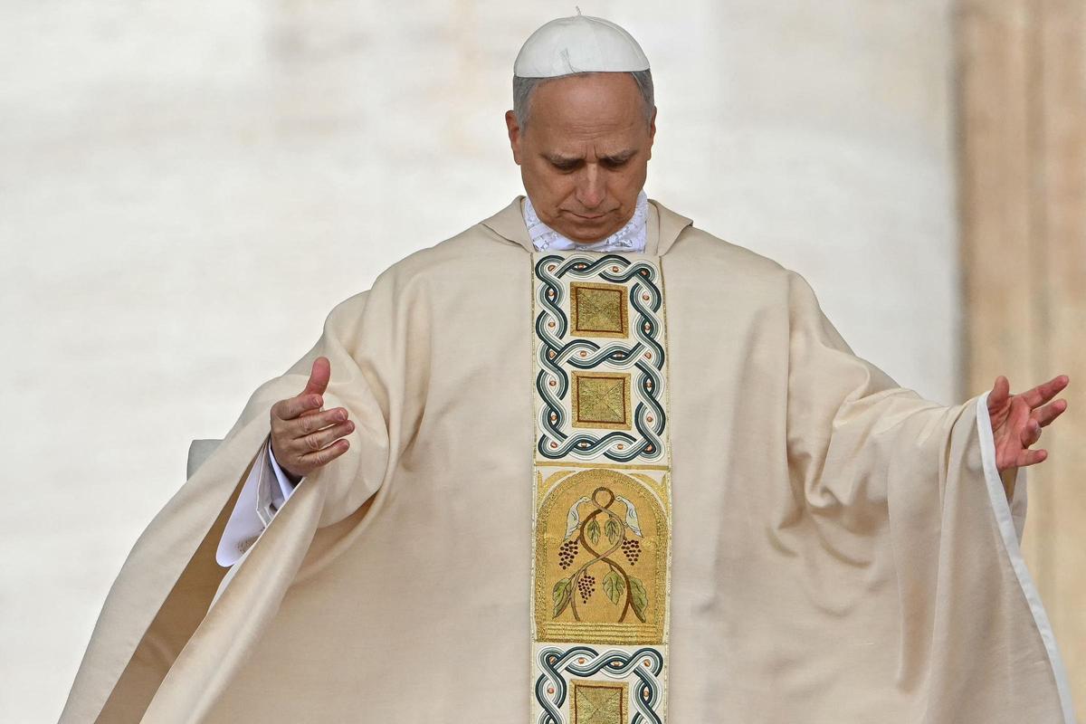 Misa de inicio del pontificado del papa León XIV
