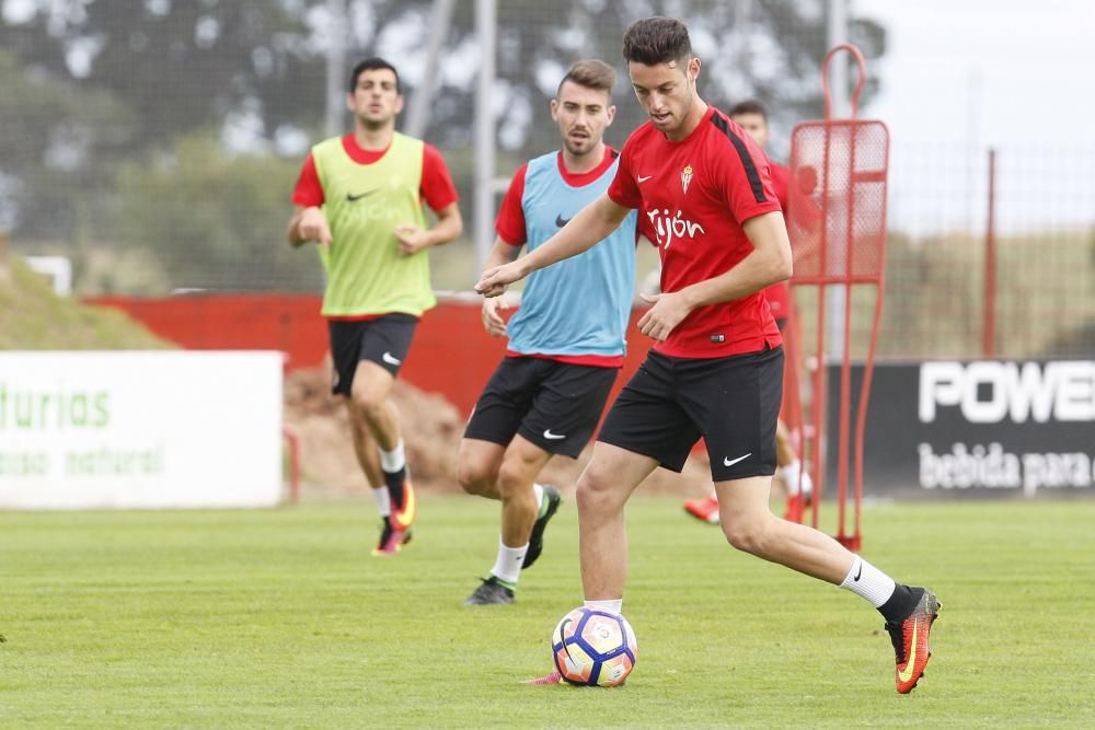 Entrenamiento del Sporting