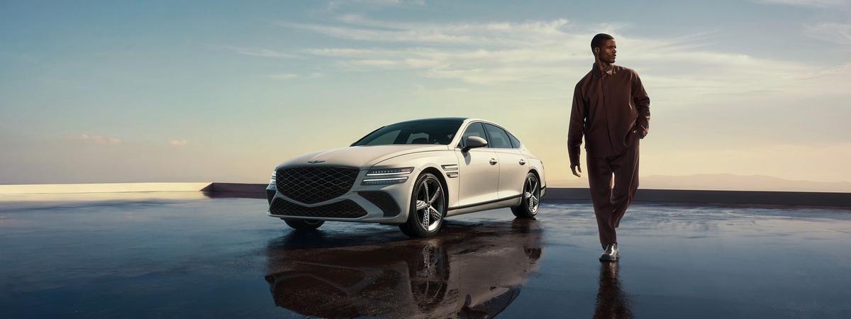 Genesis G80, elektrikli sedan.