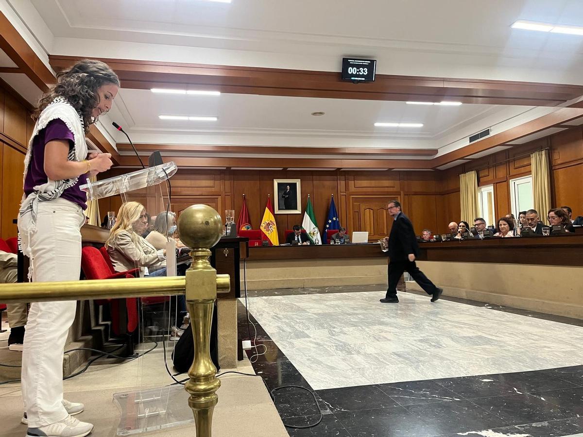 Elena Vega, portavoz de la Plataforma contra la Violencia Machista.