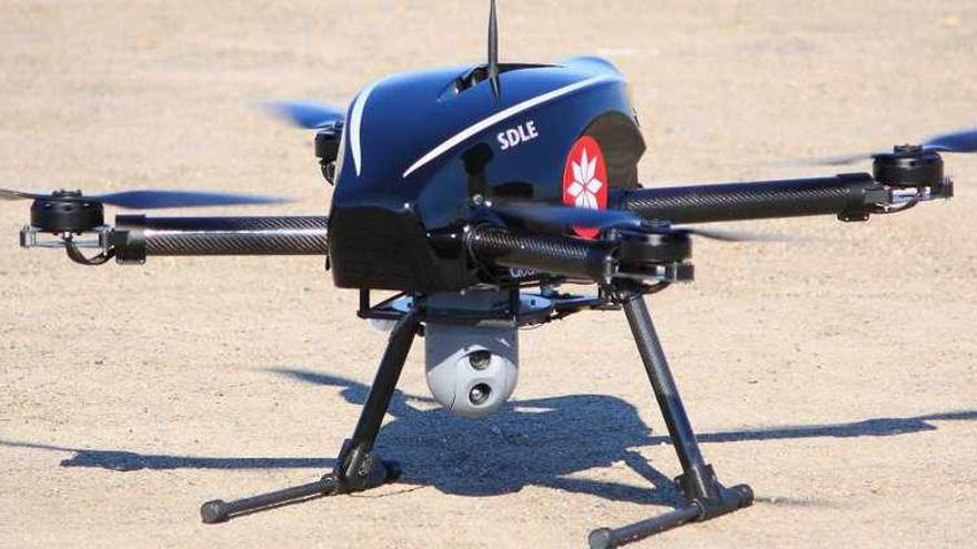 Uno de los drones fabricados por la empresa Star Defence Logistics and Engineering.