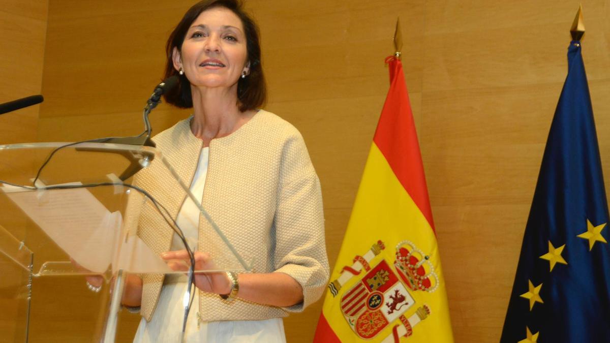 La ministra de Turismo, Reyes Maroto.