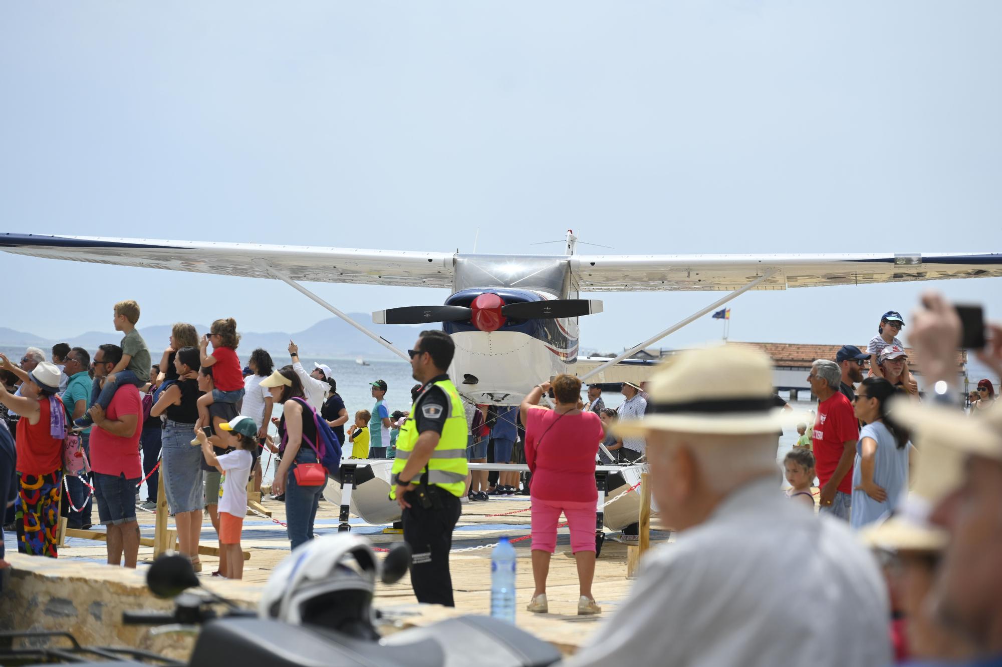 Las mejores imágenes de la exhibición aérea en Los Alcázares