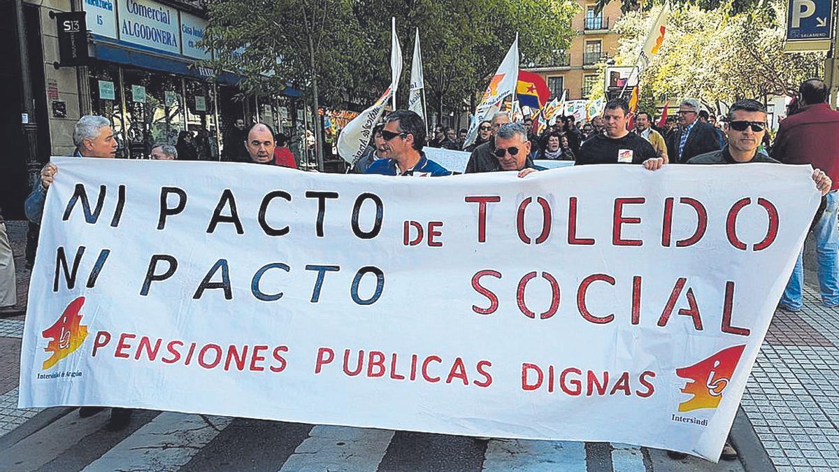 Manifestación del 1 de Mayo en Zaragoza