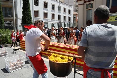 Más de 7000 'cassoletes' en el día de les Calderes de Almassora