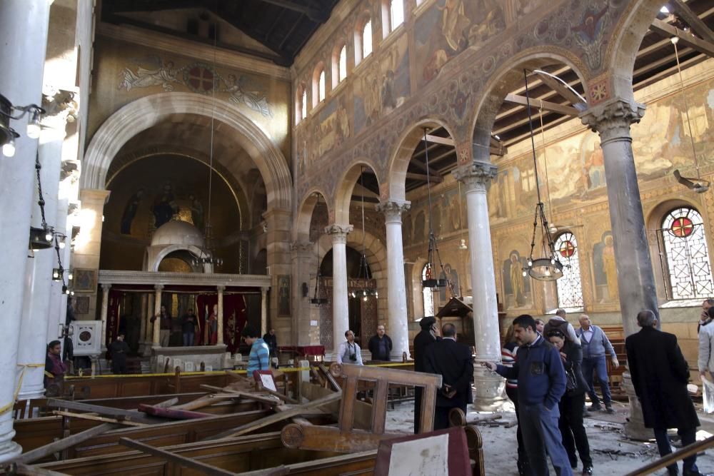 Atentado en la Catedral copta de El Cairo