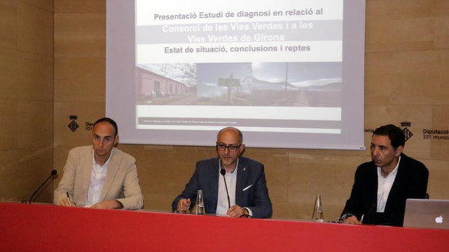 Presentació del pla estratègic per a les Vies Verdes de Girona.
