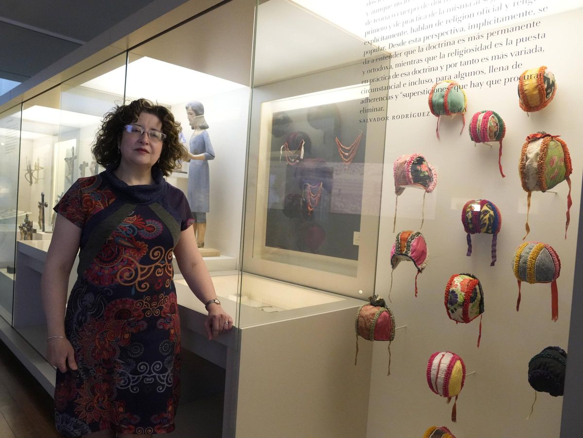 Eva Belén Carro Carbajal, responsable de Didáctica del Museo Etnográfico.