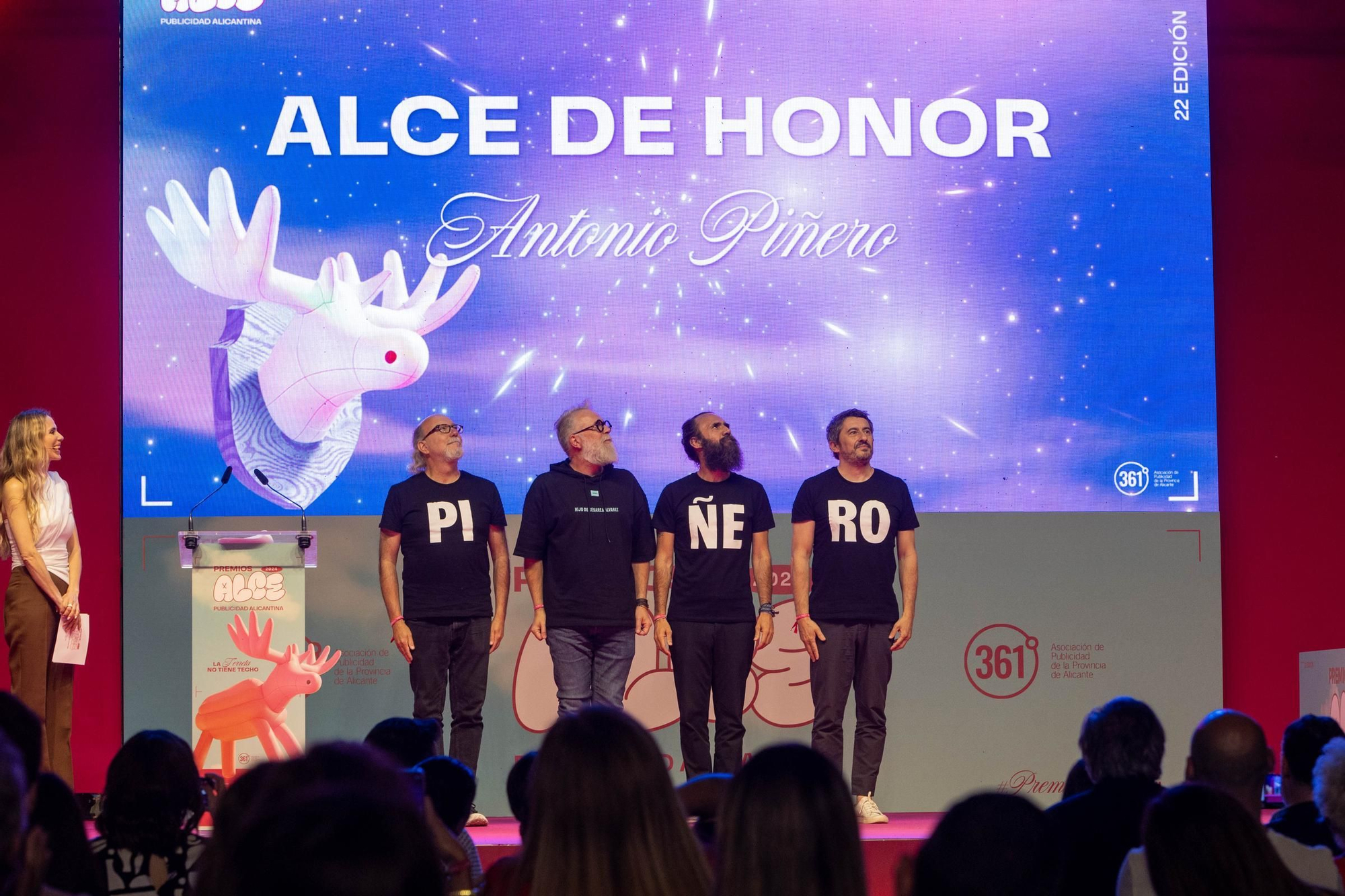 Gala de los premios Alce de publicidad en Benidorm