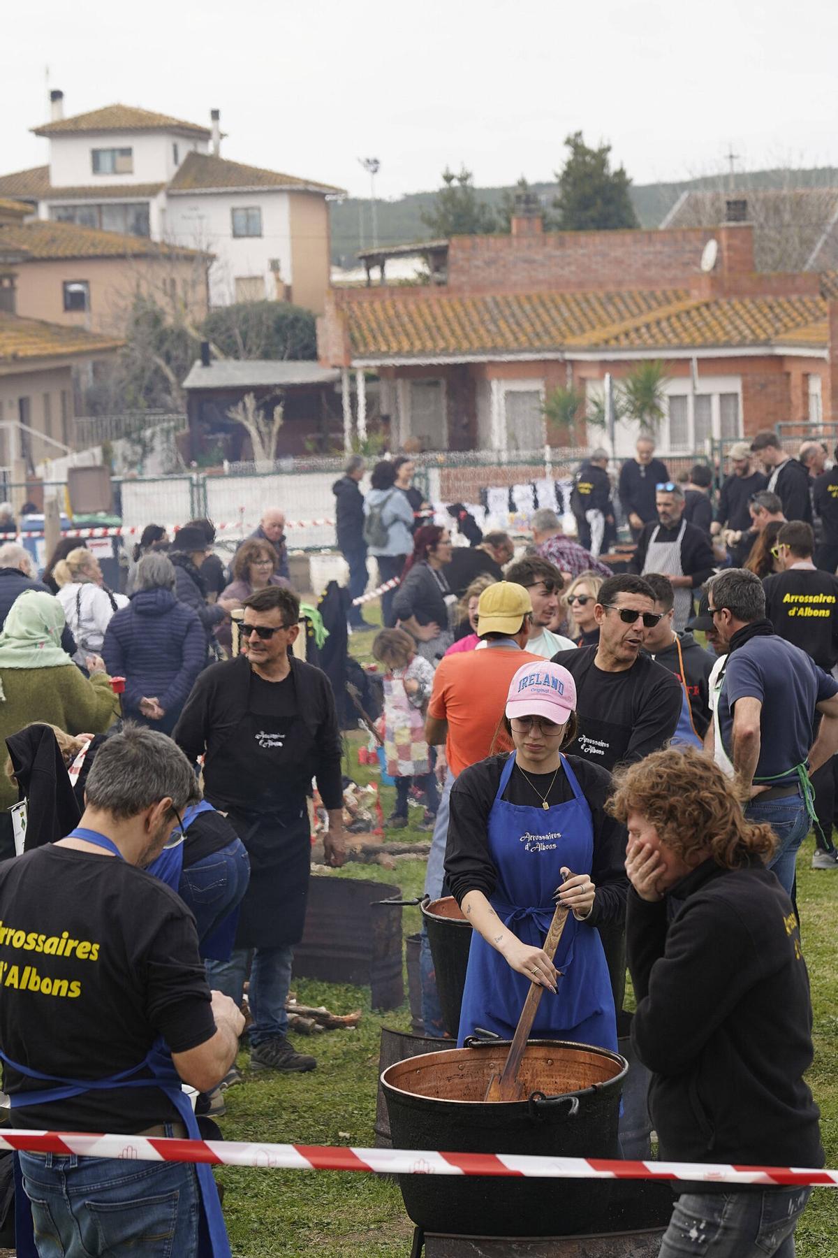 Albons carnaval dinar popular tradicional arrossada d'Albons