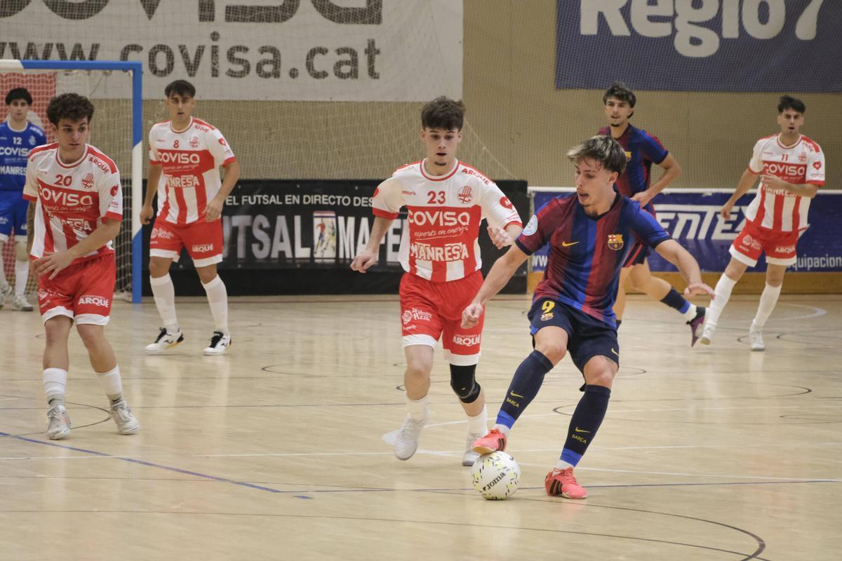 Imatges del Covisa Manresa - Barça Atlètic del Trofeu Les Codines