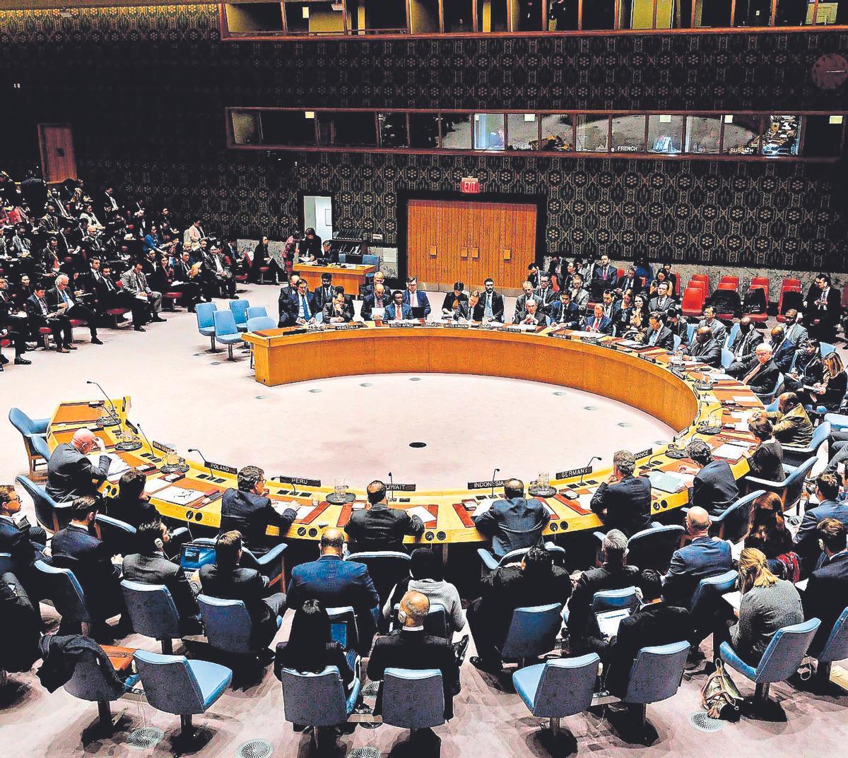 Reunión de Consejo de la ONU