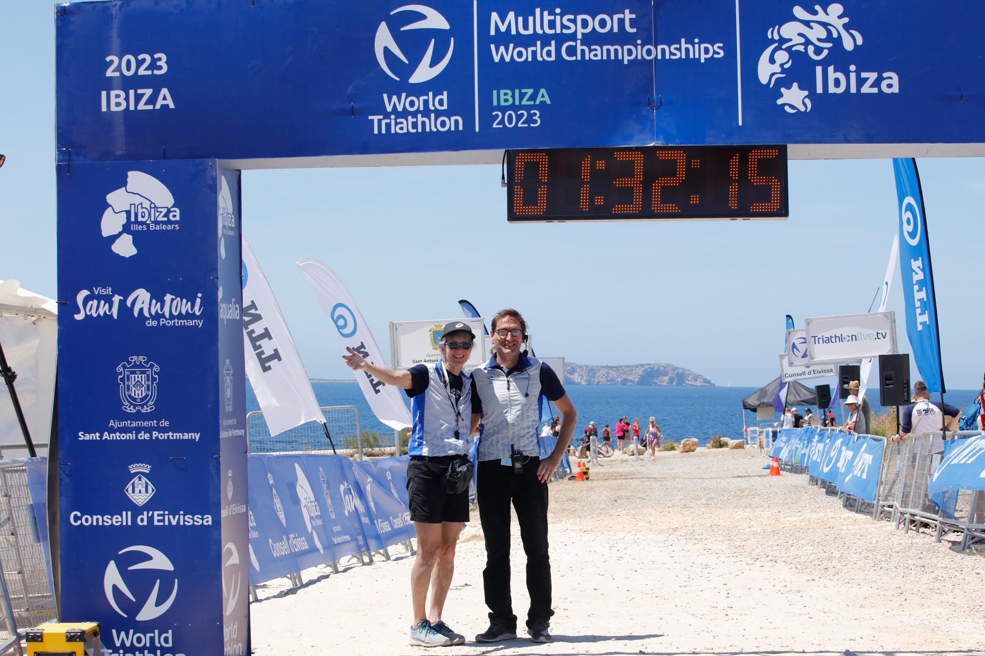 Campeonato del Mundo de Triatlón Cros en Ibiza
