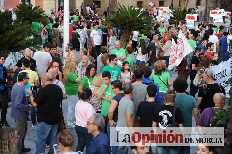 Manifestación contra la LOMCE en Murcia