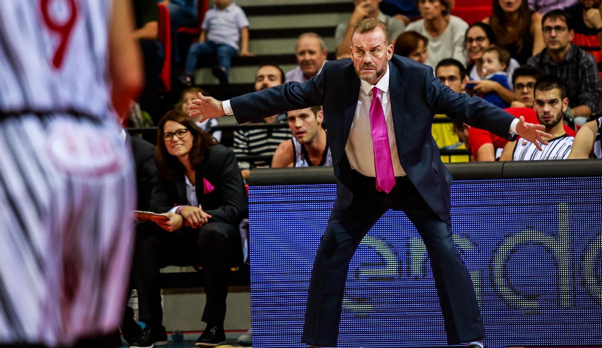 Nestor 'Che' García, durante un partido en su etapa en el Fuenlabrada, en 2018.