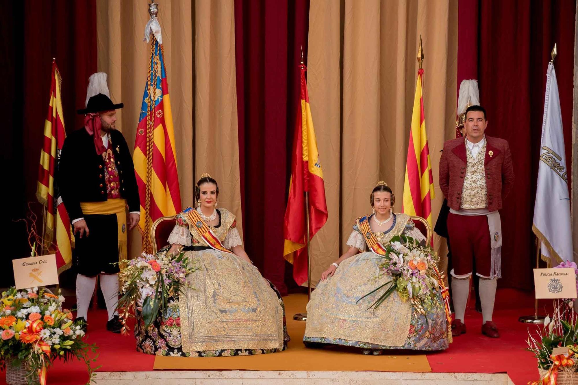 Exaltación de las Falleras Mayores de Sagunt.