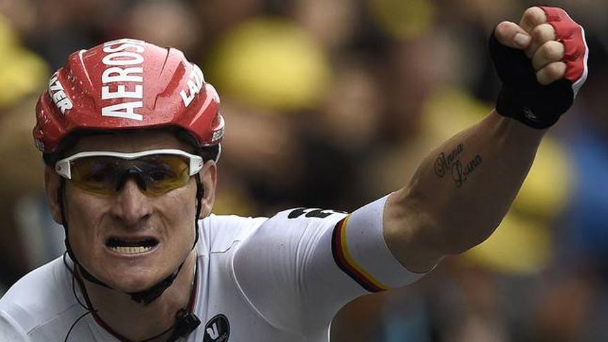 Greipel gana una etapa marcada por la larga fuga del andaluz Maté